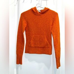Vince. 100% cashmere hoodie orange